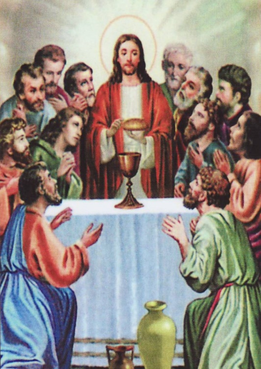 Ustanovenie Eucharistie pri Poslednej večeri